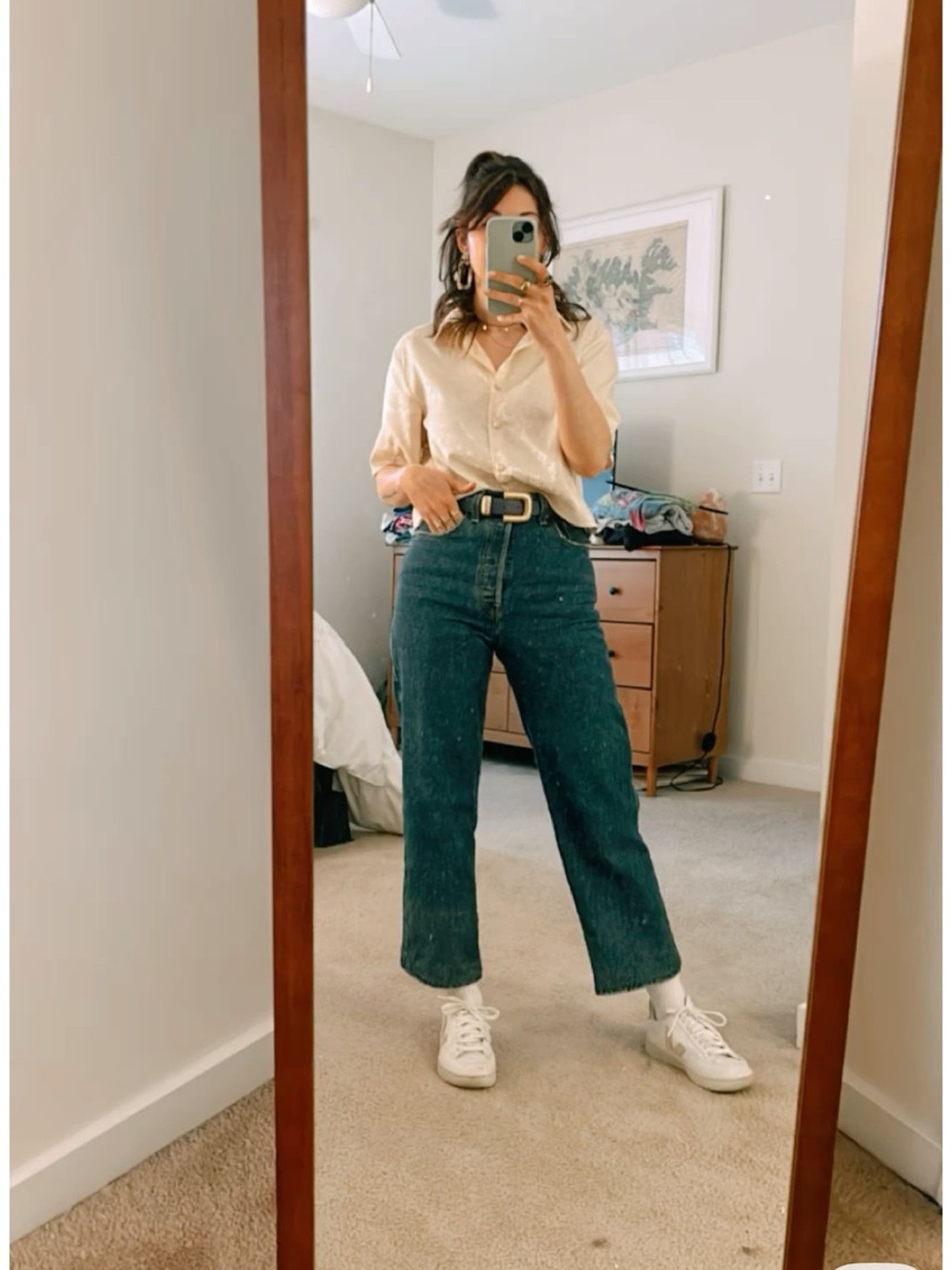 Levi’s Ribcage Straight Ankle Jeans